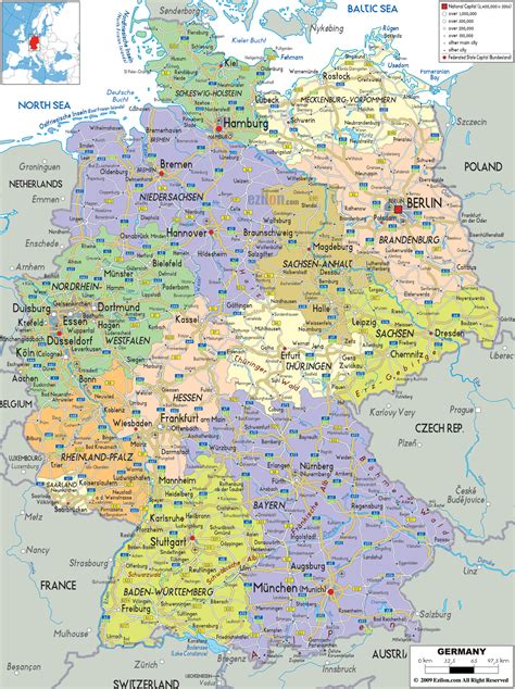 map of germany 2023.
